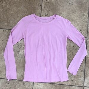 Athleta Women's Pink Long Sleeve Top